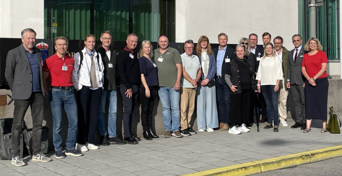 Representanter för 12 olika forskarnätverk.